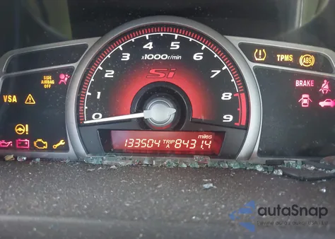 2008 Honda Civic Si z USA, uszkodzony, nr VIN 2HGFG21558H705414